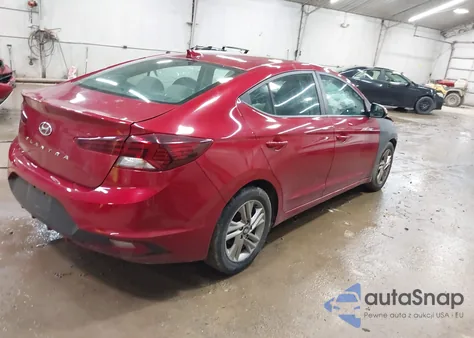 2019 Hyundai Elantra Sel z USA, uszkodzony, nr VIN KMHD84LF6KU747529